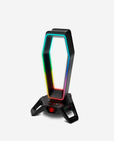 RGB HUB & soporte auriculares PORTAL