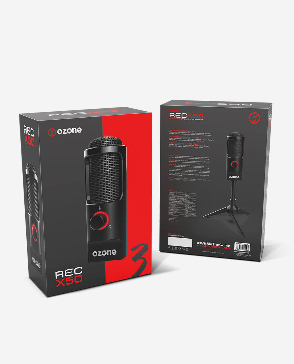 Micrófono Ozone REC X50 – Ozone Gaming Store