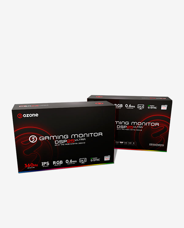 Monitor Gamer 24.5 Ozone DSP25 Ultra Full HD 360Hz HDR 0.6ms HDR G-Sync  Freesync