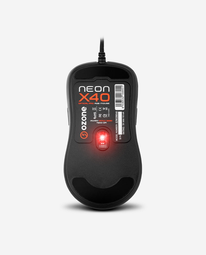Ratón óptico Neon X40 7200 DPI